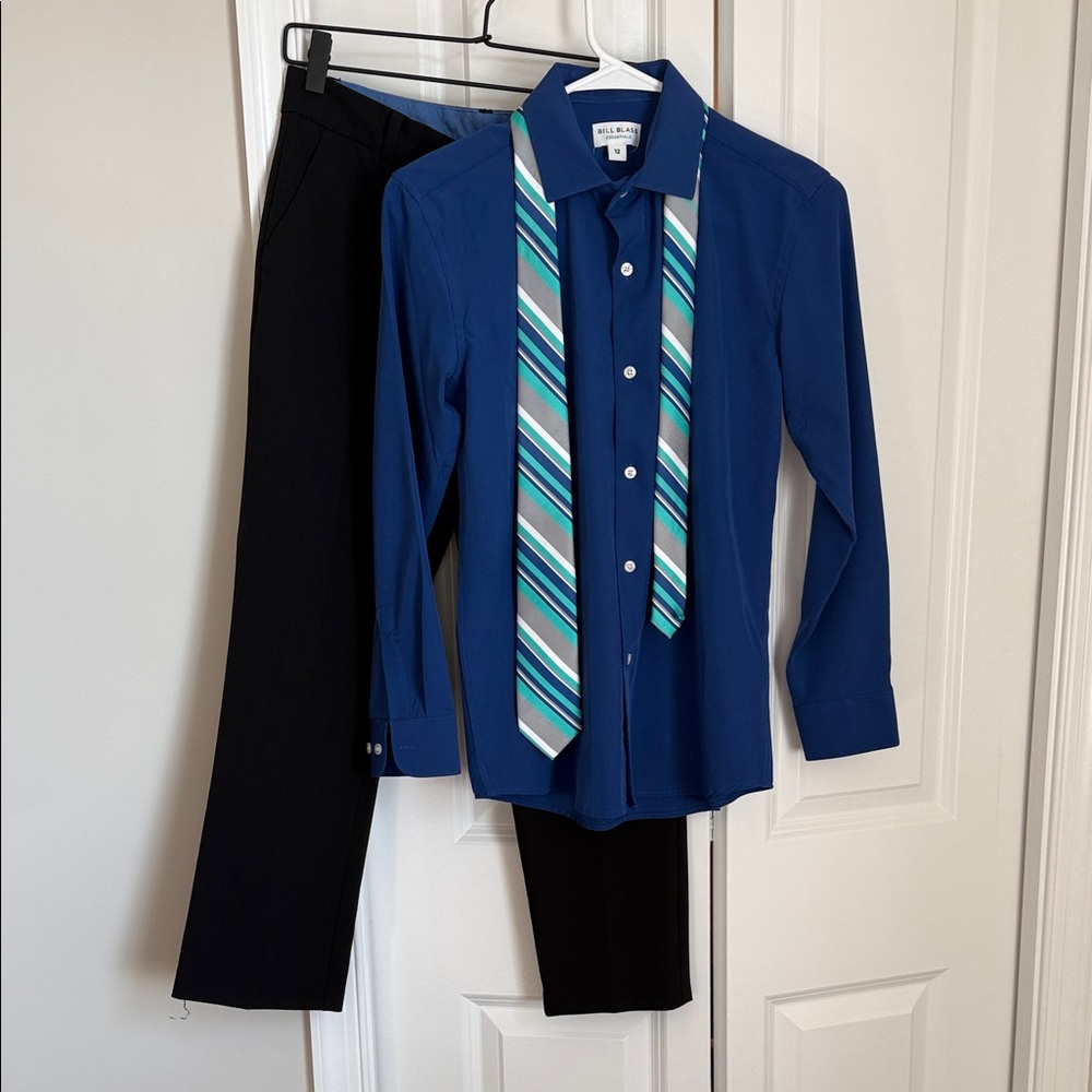 Boys Dress Shirt, Slacks and Tie